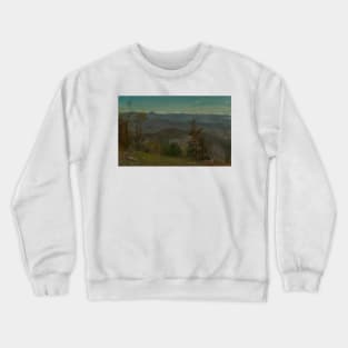 Yosemite Valley, California by Albert Bierstadt Crewneck Sweatshirt